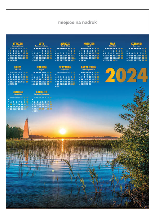 Kalendarze planszowe A1